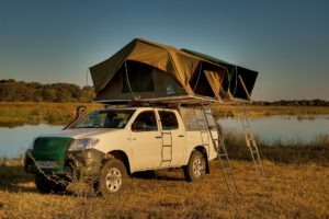 Botswana self drive safari vehicle
