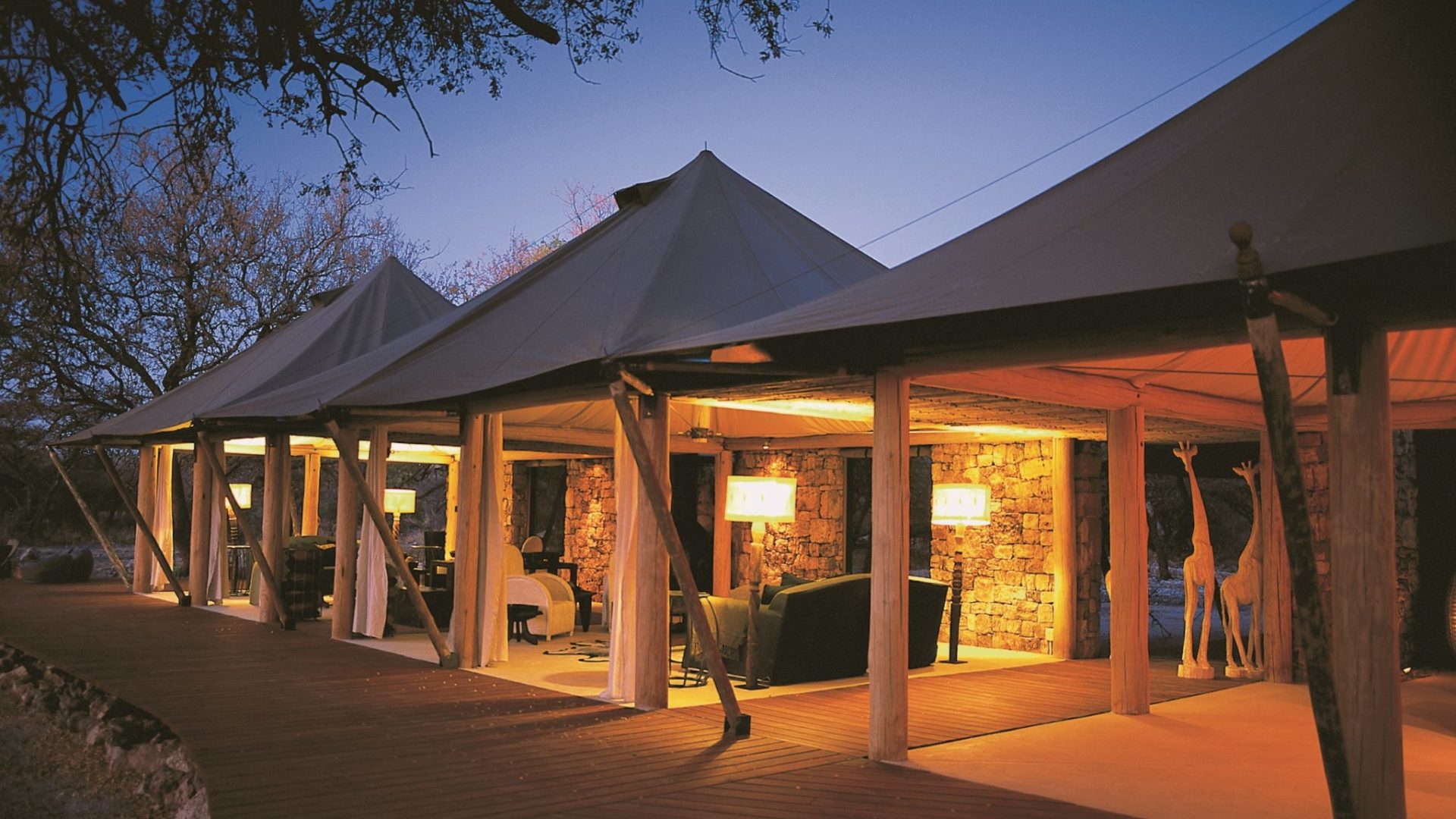 Onguma Tented Camp Main Area