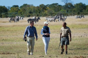 botswana photgraphic safari walking