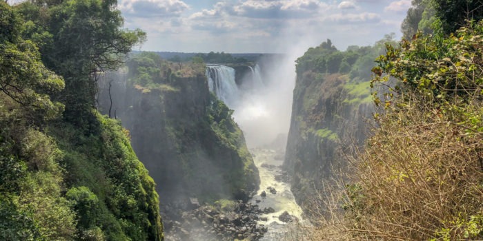 Victoria Falls View from Zimbabwe