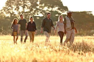 zambia south luangwa walking safari group photo