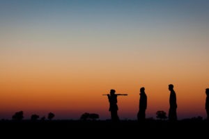 zambia south luangwa walking safari sunrise walk