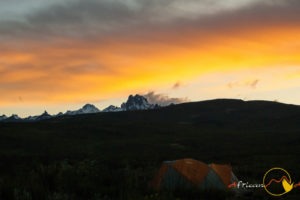 Roho Juu sun set