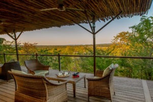zimbabwe victoria falls the elephant camp deck