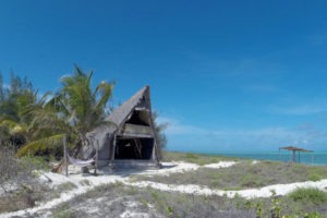 Tanzania Fanjove Island Banda front hammock