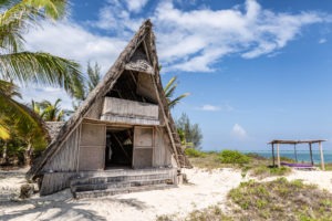 Tanzania Fanjove Island Banda sun loungers