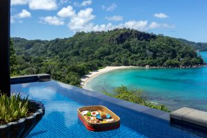 Anantara Maia Seychelles Villas Pool View Floating Breakfast