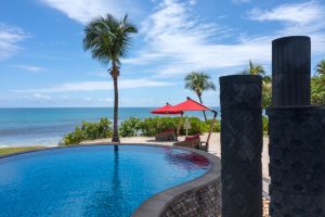 Anantara Maia Seychelles Villas Pool View Pool and Anse Louis Beach