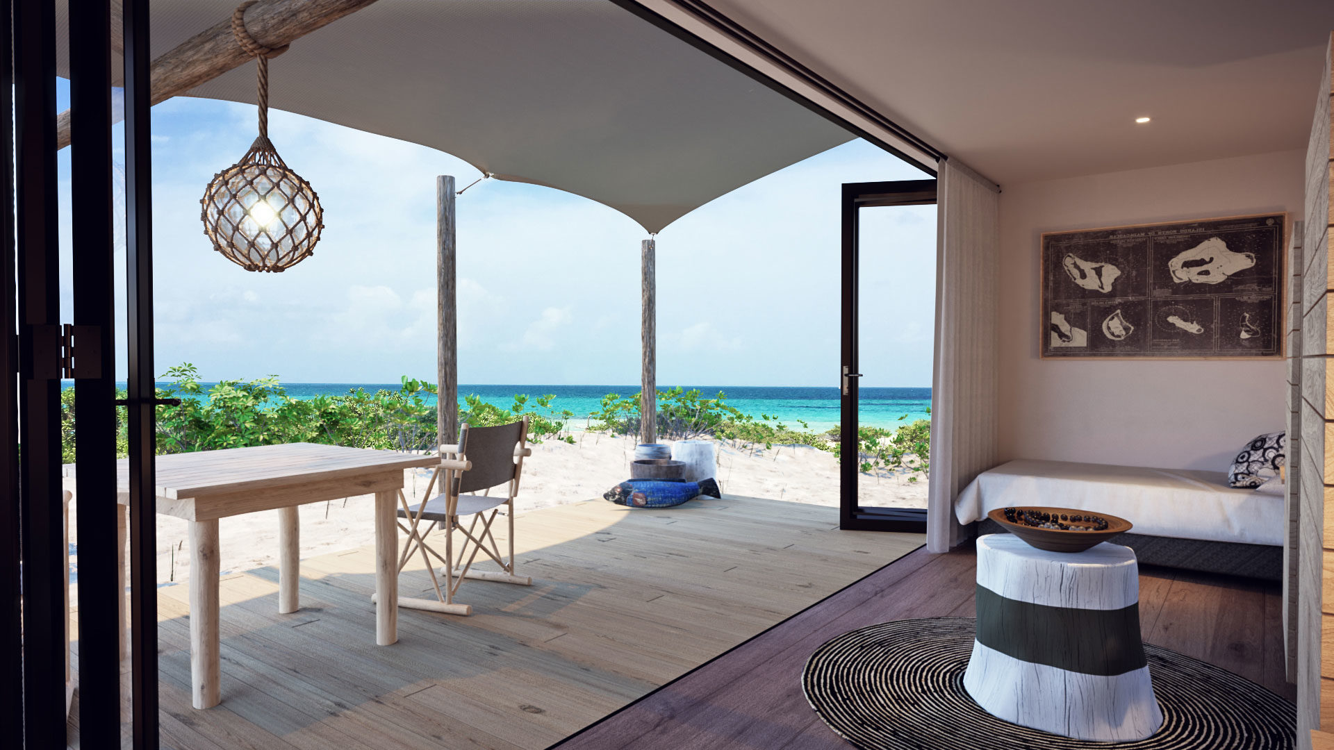 Seychelles outer islands Cosmoledo eco camp accommodation1