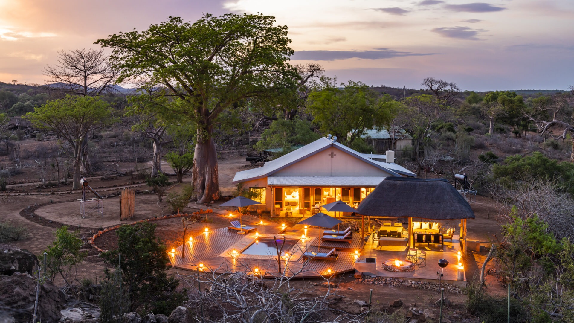south africa kruger national park makuleke baobab hill bush house 13